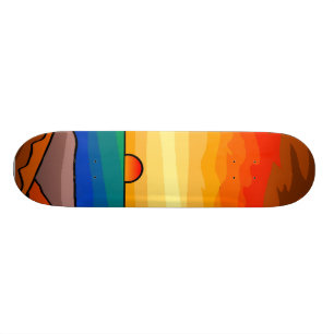 Sunset at Zee Persoonlijk Skateboard