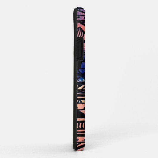 Sunset Aztec Pattern Case-Mate iPhone Case (Achterkant/rechts)