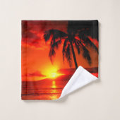 Sunset Bad Handdoek (Wasdoekje)