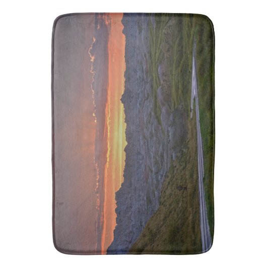 Sunset, Badlands National Park Badmat (Voorkant Verticaal)