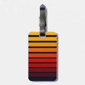 Sunset Bagagelabel (Achterkant verticaal)