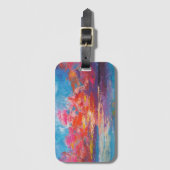 Sunset Bagagelabel (Voorkant (verticaal))