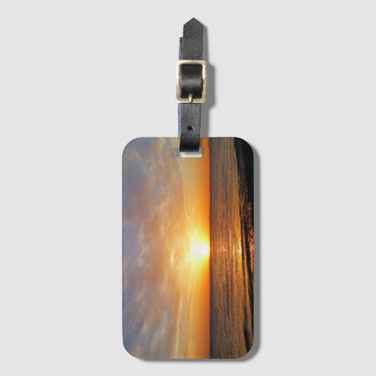 SUNSET BAGAGELABEL (Voorkant (verticaal))