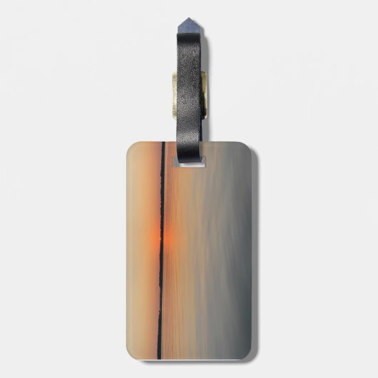Sunset Bagagelabel (Achterkant verticaal)