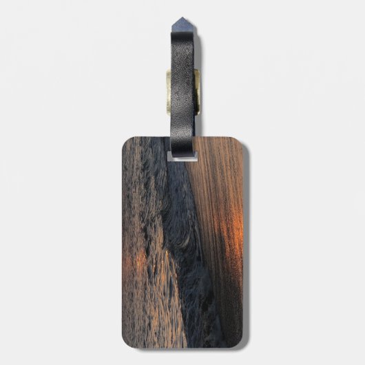 Sunset-Bagagelabels Bagagelabel (Achterkant verticaal)