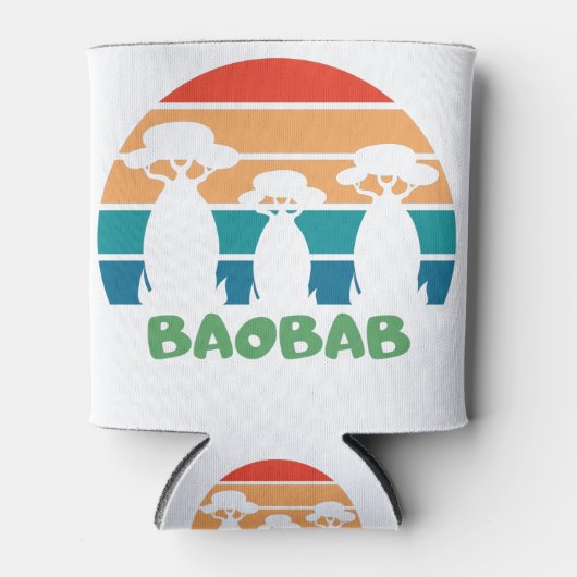 Sunset Baobab Blikjeskoeler (Voorkant)