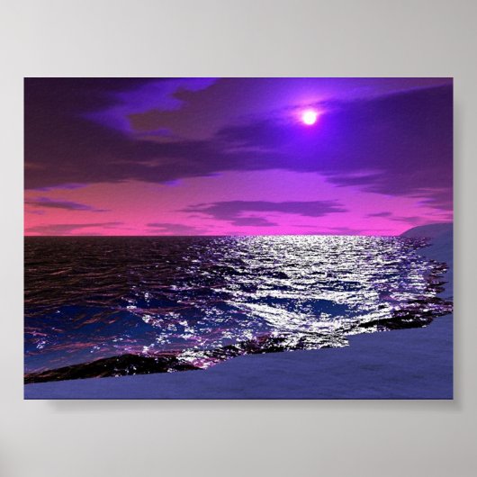 Sunset Bay Poster (Voorkant)