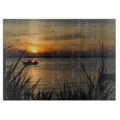 Sunset Bay Snijplank (Voorkant)