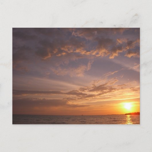 Sunset Bay V Providenciales Turks and Caicos Briefkaart (Voorkant)