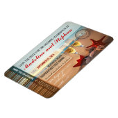 Sunset Beach bestemming Sla de datum magneten op (Linkerzijde)