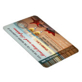 Sunset Beach bestemming Sla de datum magneten op (Rechterzijde)