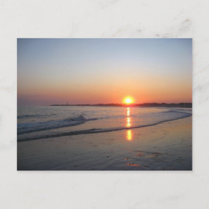 Sunset * Beach Briefkaart