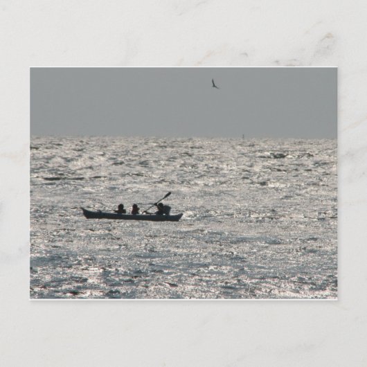 Sunset Beach Briefkaart (Voorkant)