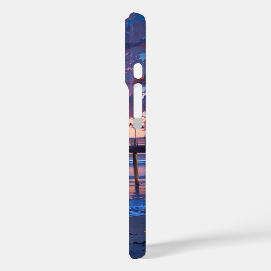 Sunset Beach Calm Case-Mate iPhone Case (Achterkant / Links)