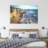 Sunset Beach Canvas Afbeelding 28 (Insitu (Slaapkamer))