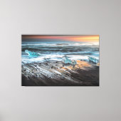Sunset Beach Canvas Afbeelding 29 (Voorkant)