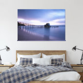 Sunset Beach Canvas Afbeelding 30 (Insitu (Slaapkamer))