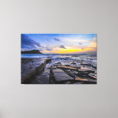 Sunset Beach Canvas Afbeelding 31 (Voorkant)