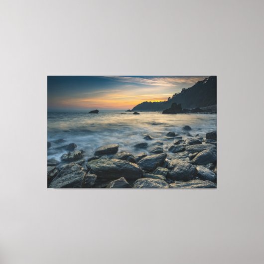 Sunset Beach Canvas Afbeelding 36 (Voorkant)