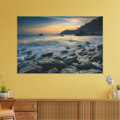 Sunset Beach Canvas Afbeelding 36 Afdruk (Insitu (Woonkamer))