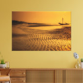Sunset Beach Canvas Afbeelding 6 (Insitu (Woonkamer))