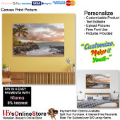 Sunset Beach Canvas Print 12