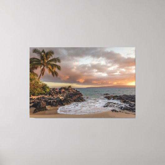 Sunset Beach Canvas Print 12 (Voorkant)