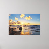 Sunset Beach Canvas Print Picture 27 (Voorkant)