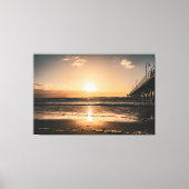 Sunset Beach Canvas Print Picture 52 (Voorkant)