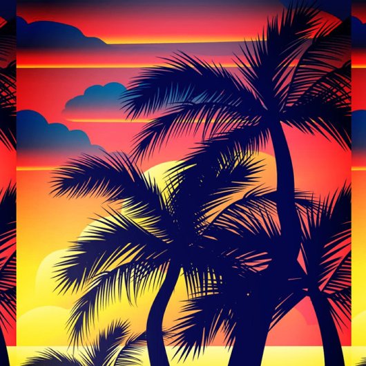 Sunset Beach Case-Mate iPhone Case