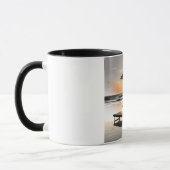 "Sunset Beach Chair Mug - Coastal Relaxation Cup" Mok (Links)
