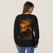 Sunset Beach Custom Cruiser – 3D Micro Mozaïek Trui (Achterkant volledig)