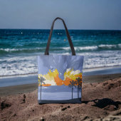 Sunset Beach door © Cathy Thompson Tote Bag