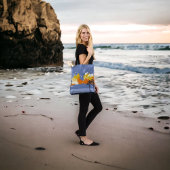 Sunset Beach door © Cathy Thompson Tote Bag