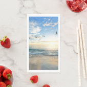 Sunset Beach Gastenhanddoek Papier servetten 15 (Insitu)