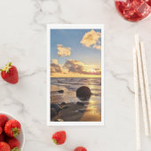 Sunset Beach Gastenhanddoek Papier servetten 27 (Insitu)