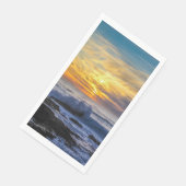 Sunset Beach Gastenhanddoek Papier servetten 33 (Hoek)