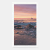 Sunset Beach Gastenhanddoek Papier servetten 37 (Voorkant)