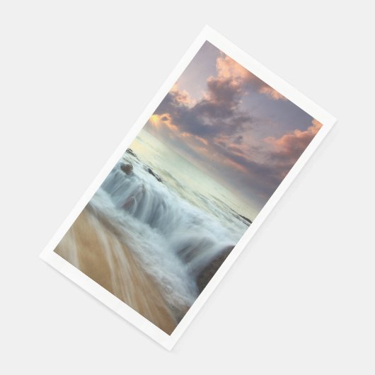 Sunset Beach Gastenhanddoek Papier servetten 40 (Hoek)