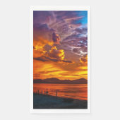 Sunset Beach Gastenhanddoek Papier servetten 5 (Voorkant)