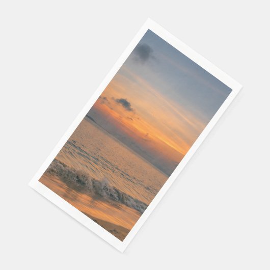 Sunset Beach Gastenhanddoek Papier servetten 50 (Hoek)
