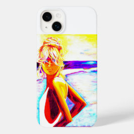 Sunset Beach Girl Case-Mate iPhone 14 Plus Hoesje