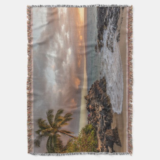 Sunset Beach Gooi Deken 12 (Voorkant Verticaal)