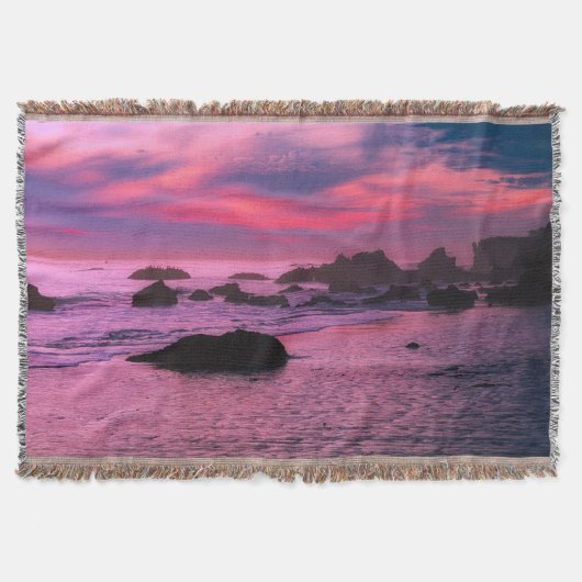 Sunset Beach Gooi Deken 16 (Voorkant)