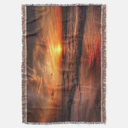 Sunset Beach Gooi Deken 17 (Voorkant Verticaal)