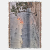 Sunset Beach Gooi Deken 9 (Voorkant Verticaal)