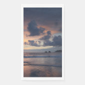 Sunset Beach Guest Handdoek Papieren servetten 26 (Voorkant)