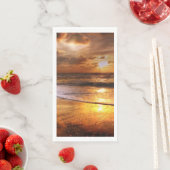 Sunset Beach Guest Handdoek Papieren servetten 44 (Insitu)