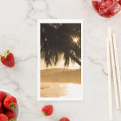 Sunset Beach Guest Towel Paper Napkins 11 Servet (Insitu)