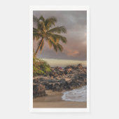 Sunset Beach Guest Towel Paper Napkins 12 Servet (Voorkant)
